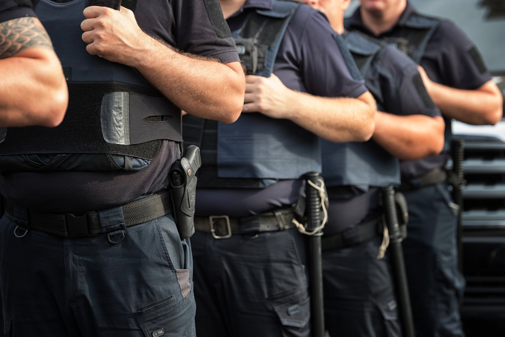 Armed Security guard