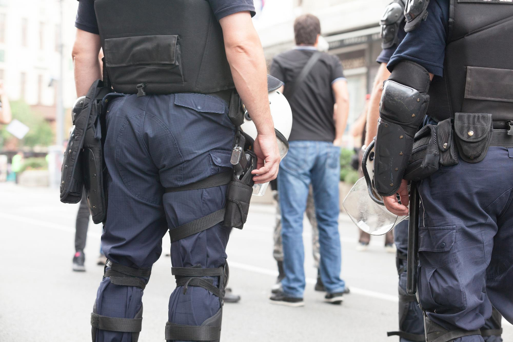 Armed Security guard